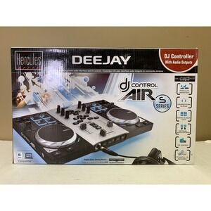 Hercules Deejay DJ Control Air S Turntable Controller Mixer Windows Compatible